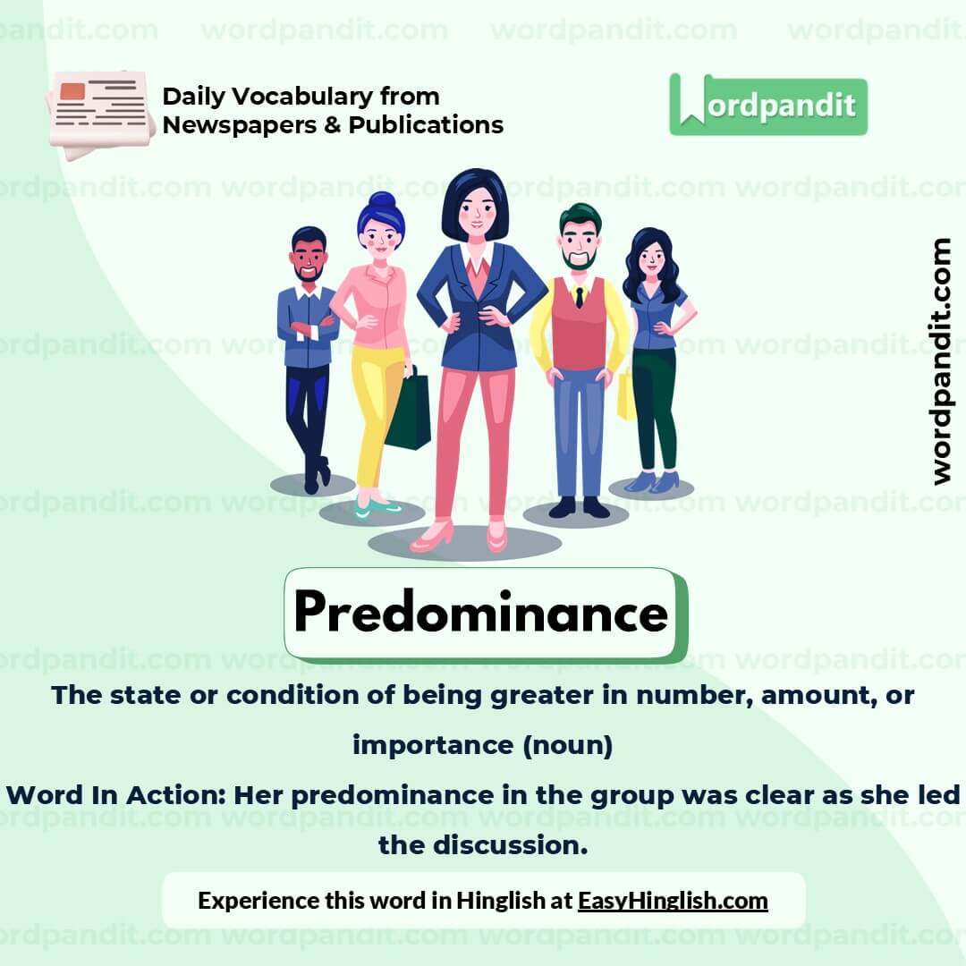 Predominance Picture Vocabulary
