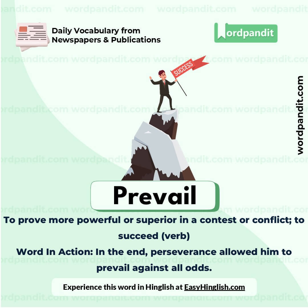 Prevail Vocabulary Picture Prevail Vocabulary Picture