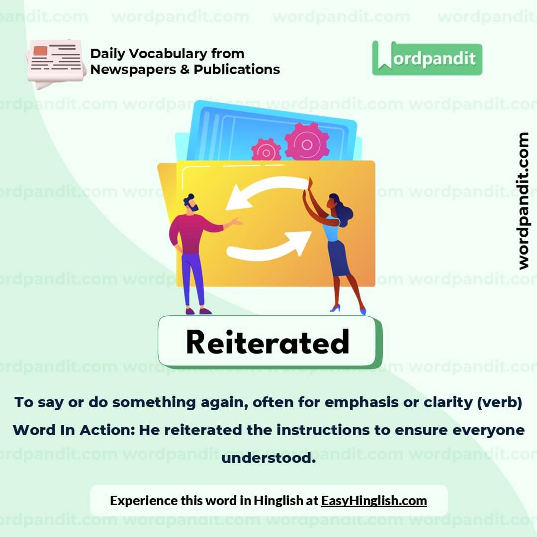 Reiterated Picture Vocabulary Reiterated Picture Vocabulary