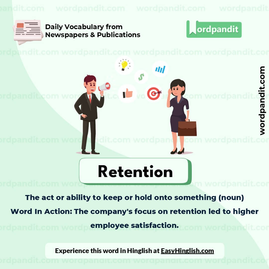 Retention Picture Vocabulary Retention Picture Vocabulary