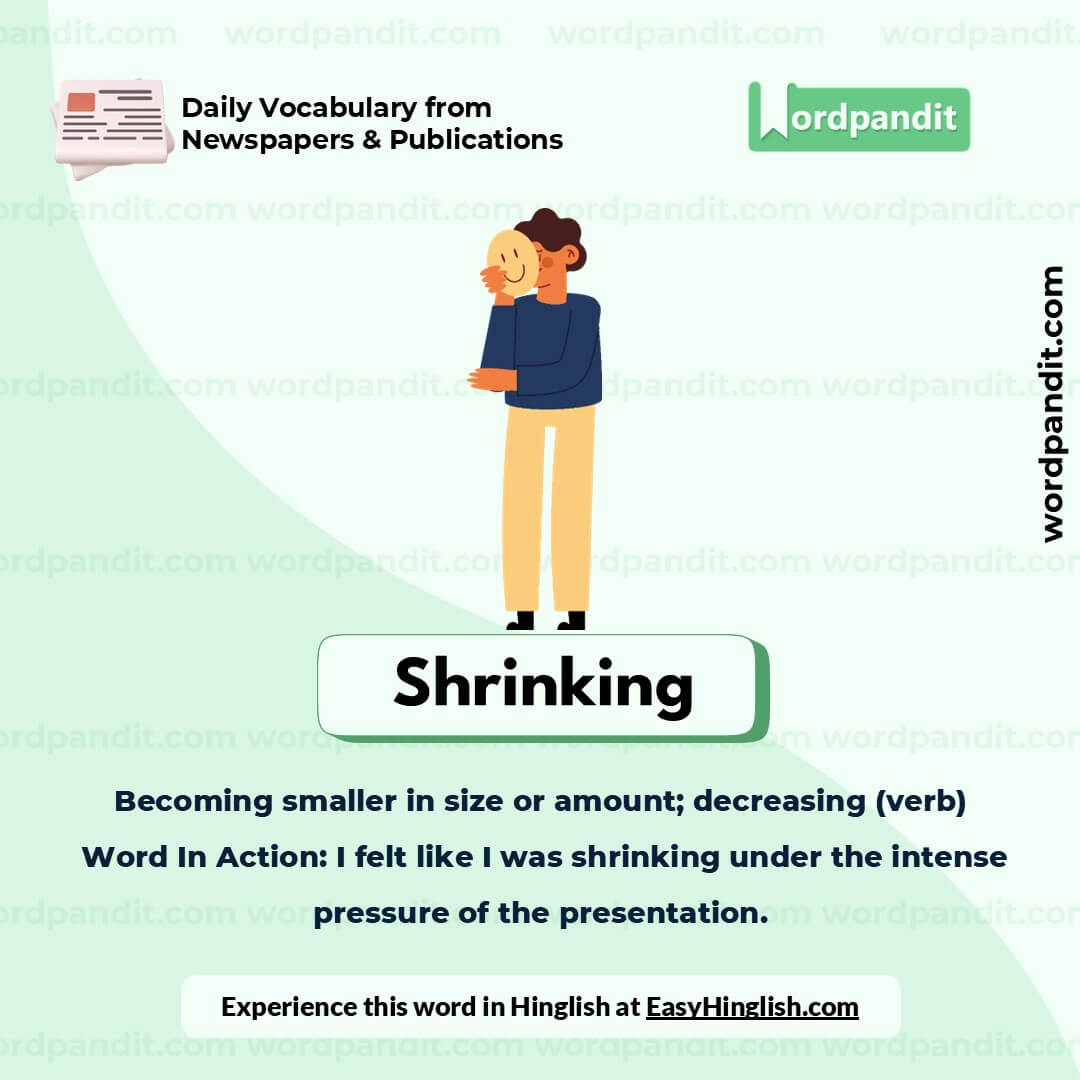 Shrinking Picture Vocabulary Shrinking Picture Vocabulary