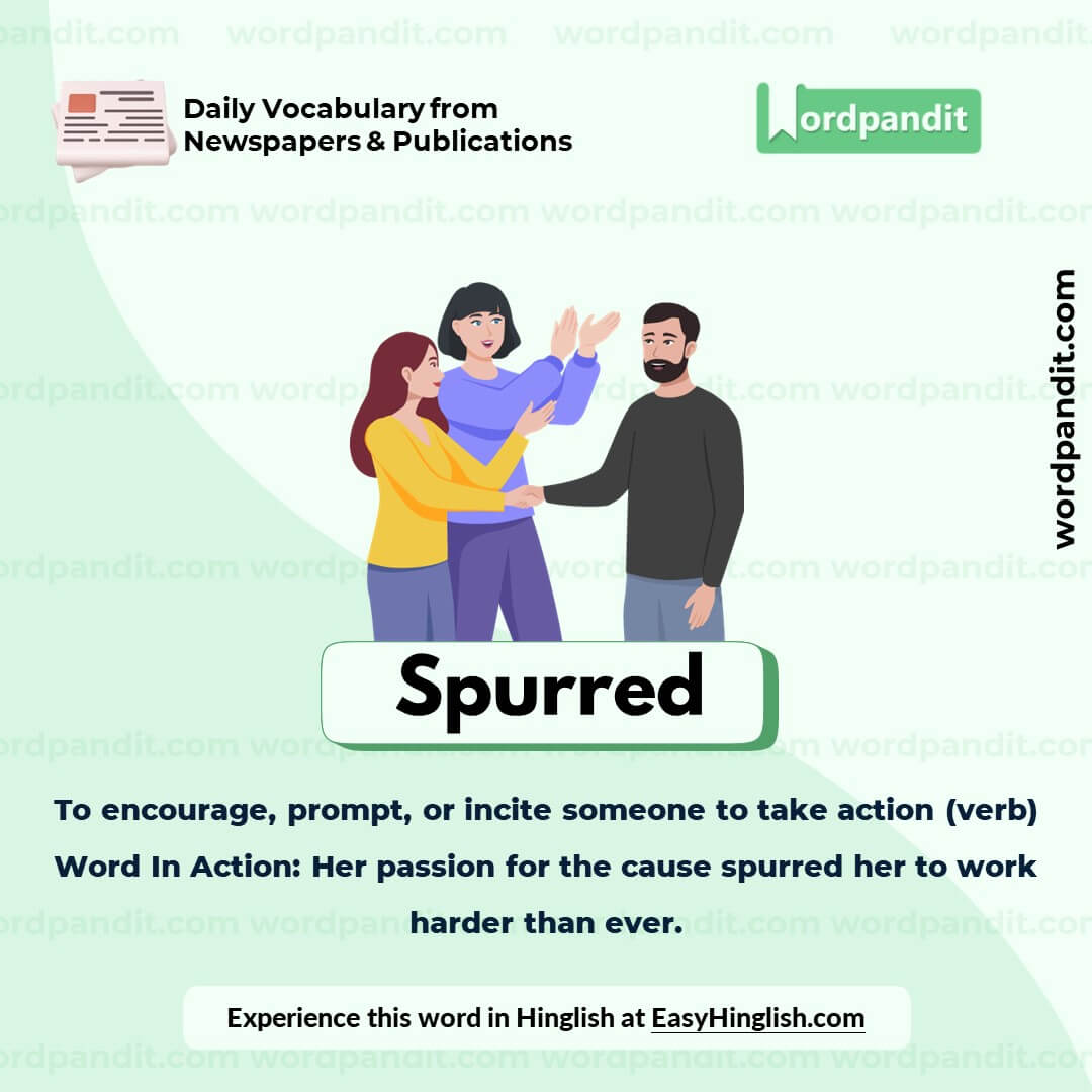 Spurred Vocabulary Picture Spurred Vocabulary Picture