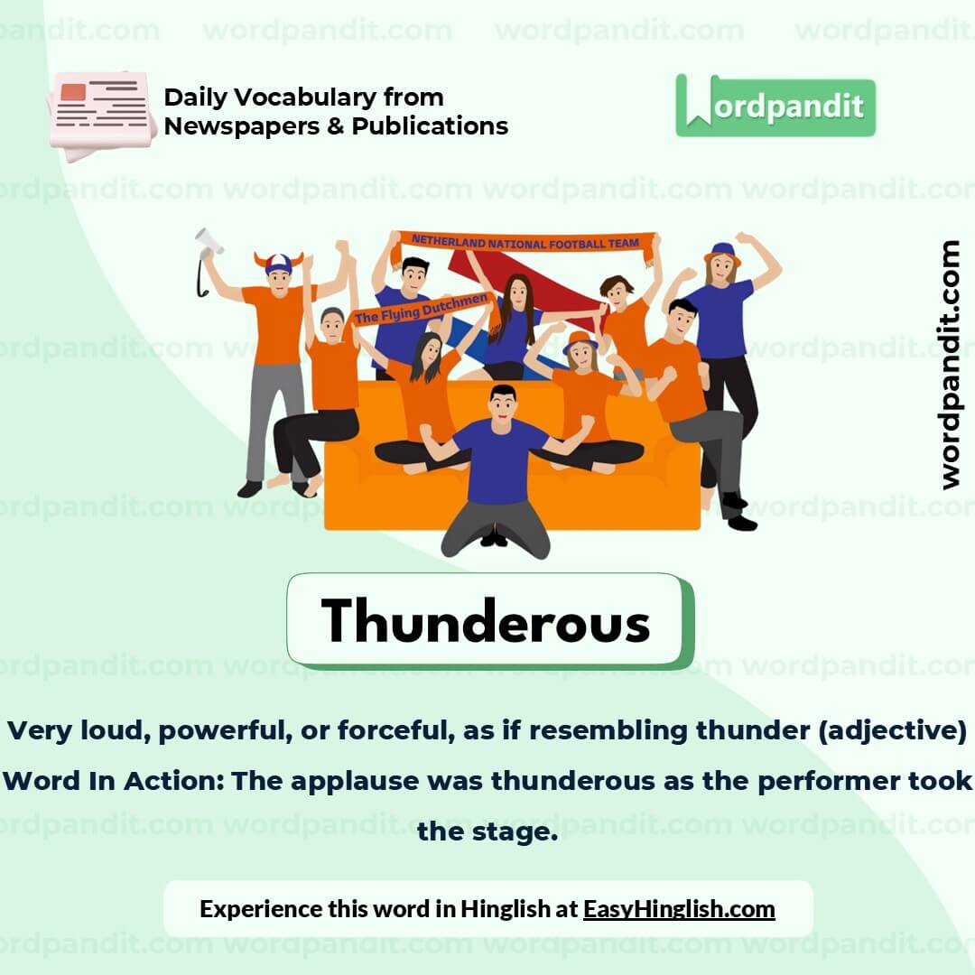 Thunderous Picture Vocabulary Thunderous Picture Vocabulary