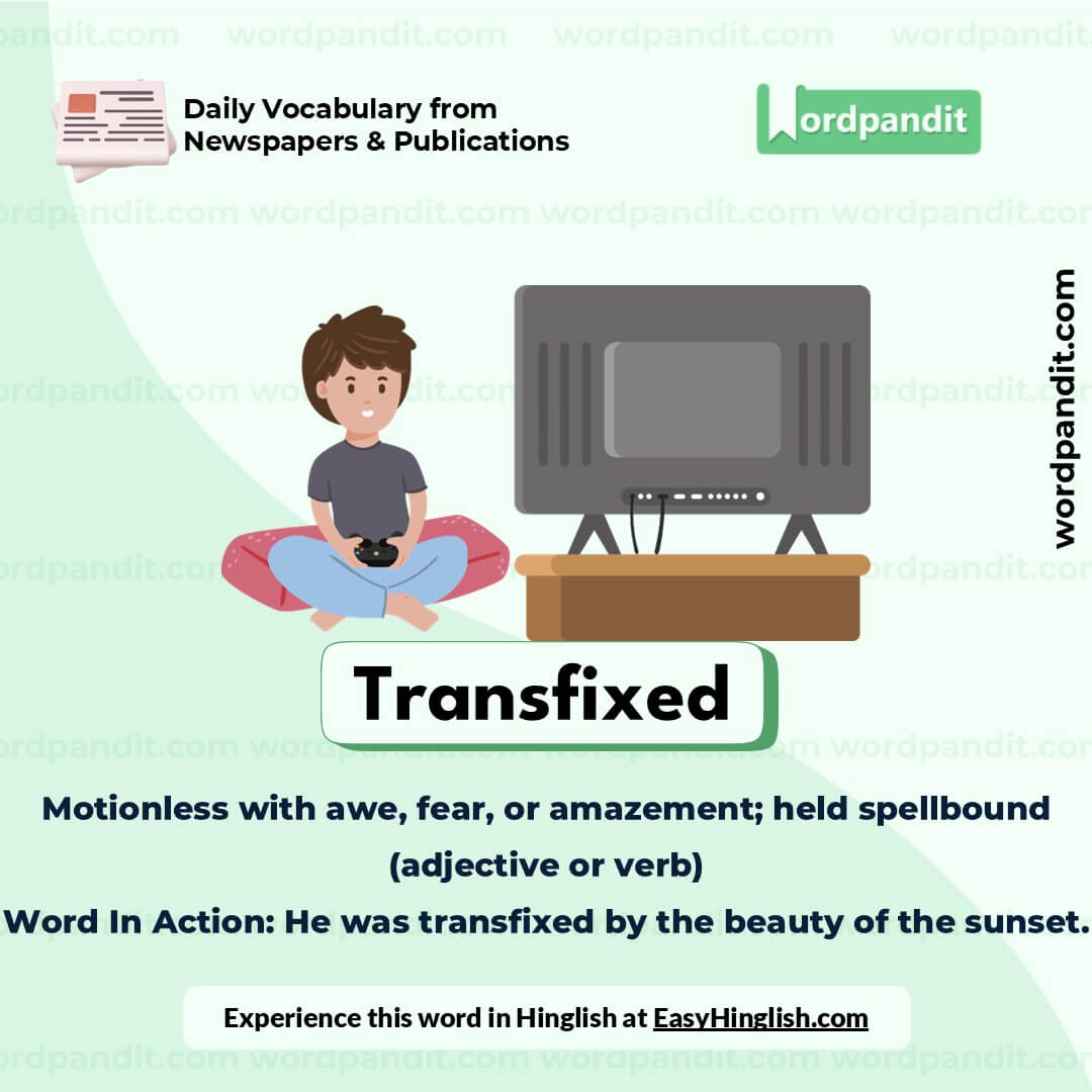 Transfixed Vocabulary Picture