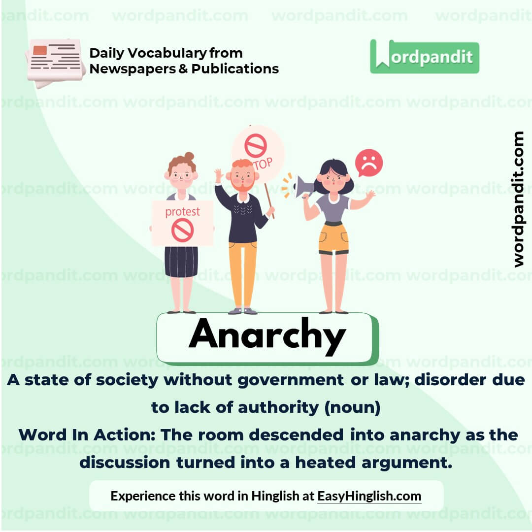 Anarchy Vocabulary Picture Anarchy Vocabulary Picture