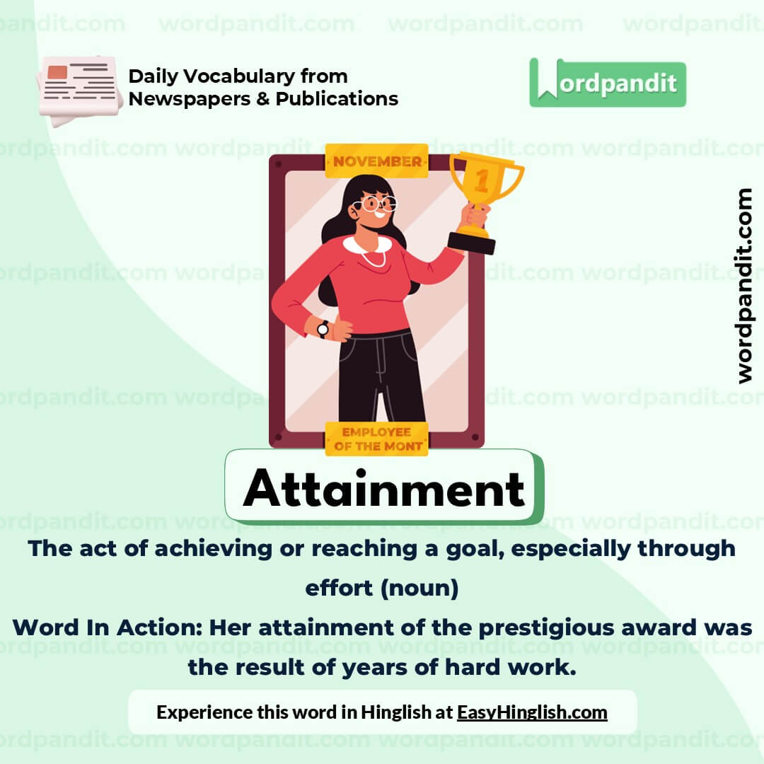 Attainment Vocabulary Post Attainment Vocabulary Post