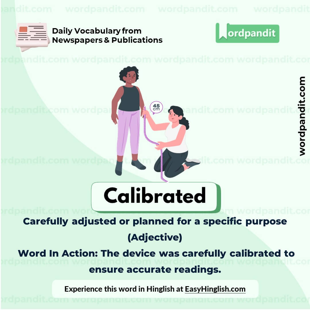 Calibrated Vocabulary Picture Calibrated Vocabulary Picture