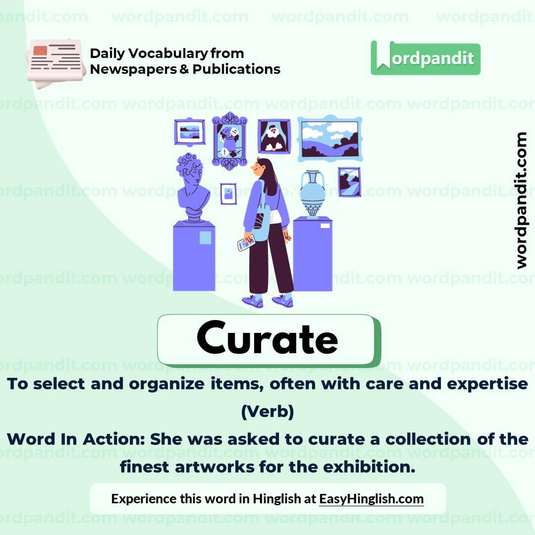 Curate Vocabulary Post Curate Vocabulary Post