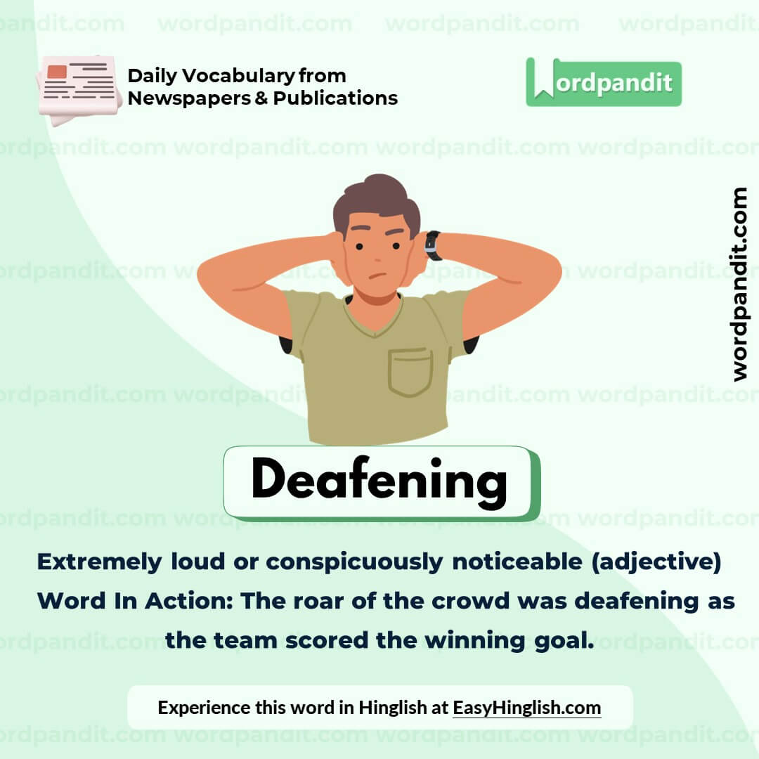 Deafening Vocabulary Post Deafening Vocabulary Post