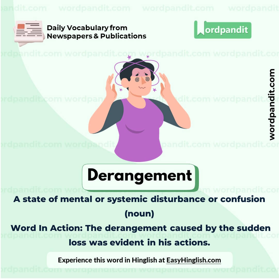 Derangement Vocabulary Picture Derangement Vocabulary Picture