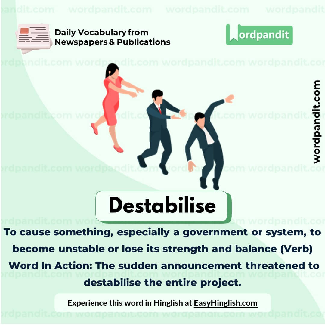 Destabilise Vocabulary Picture Destabilise Vocabulary Picture