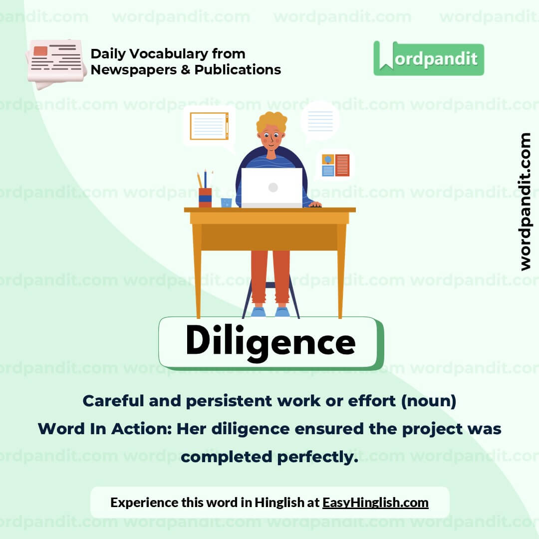 Diligence Vocabulary Post Diligence Vocabulary Post