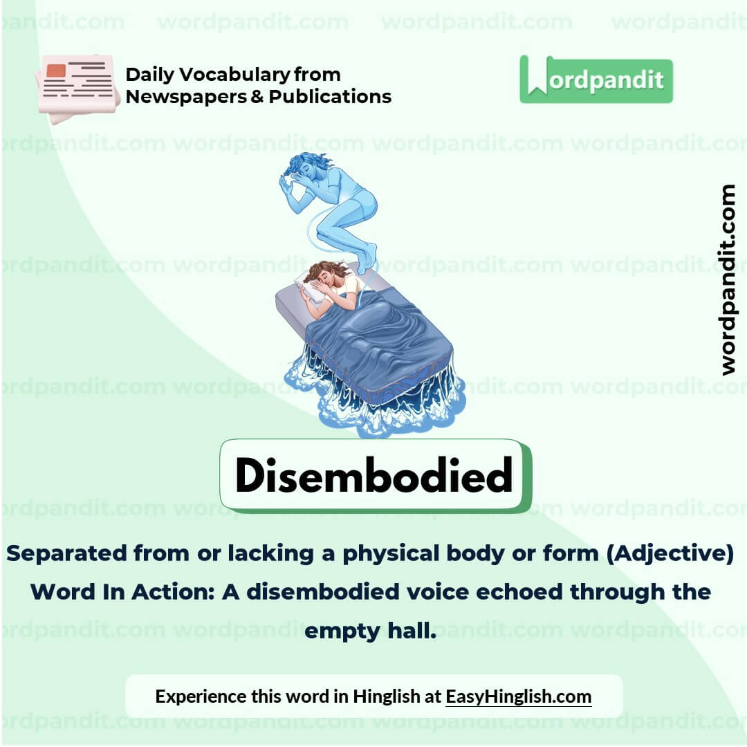 Disembodied Vocabulary Picture Disembodied Vocabulary Picture