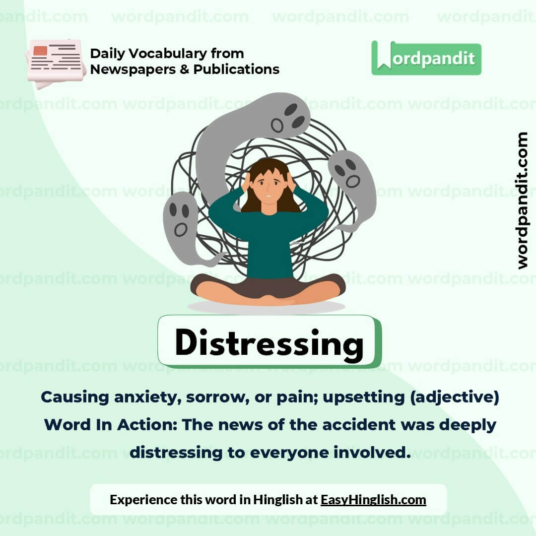 Distressing Vocabulary Post Distressing Vocabulary Post