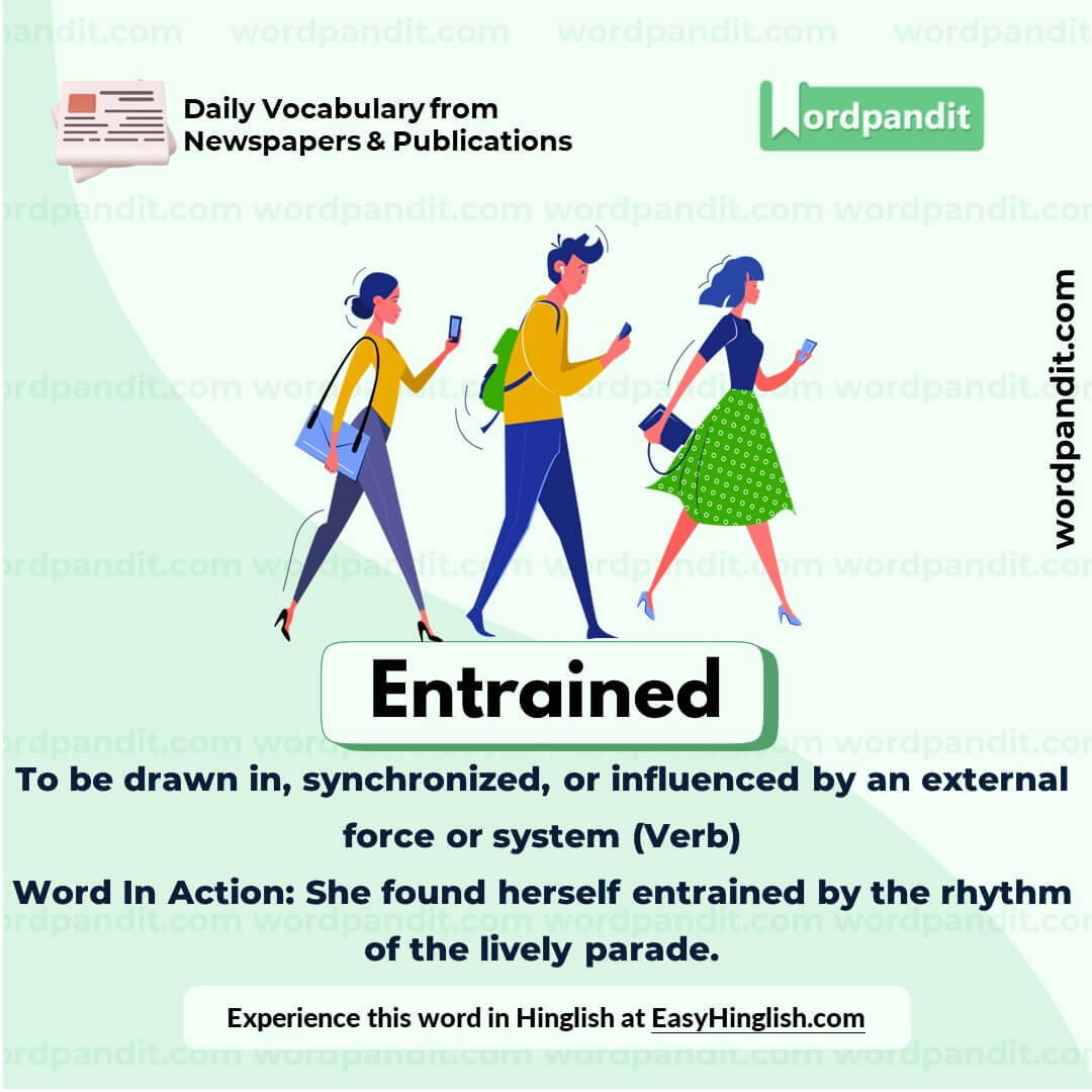 Entrained Vocabulary Picture Entrained Vocabulary Picture