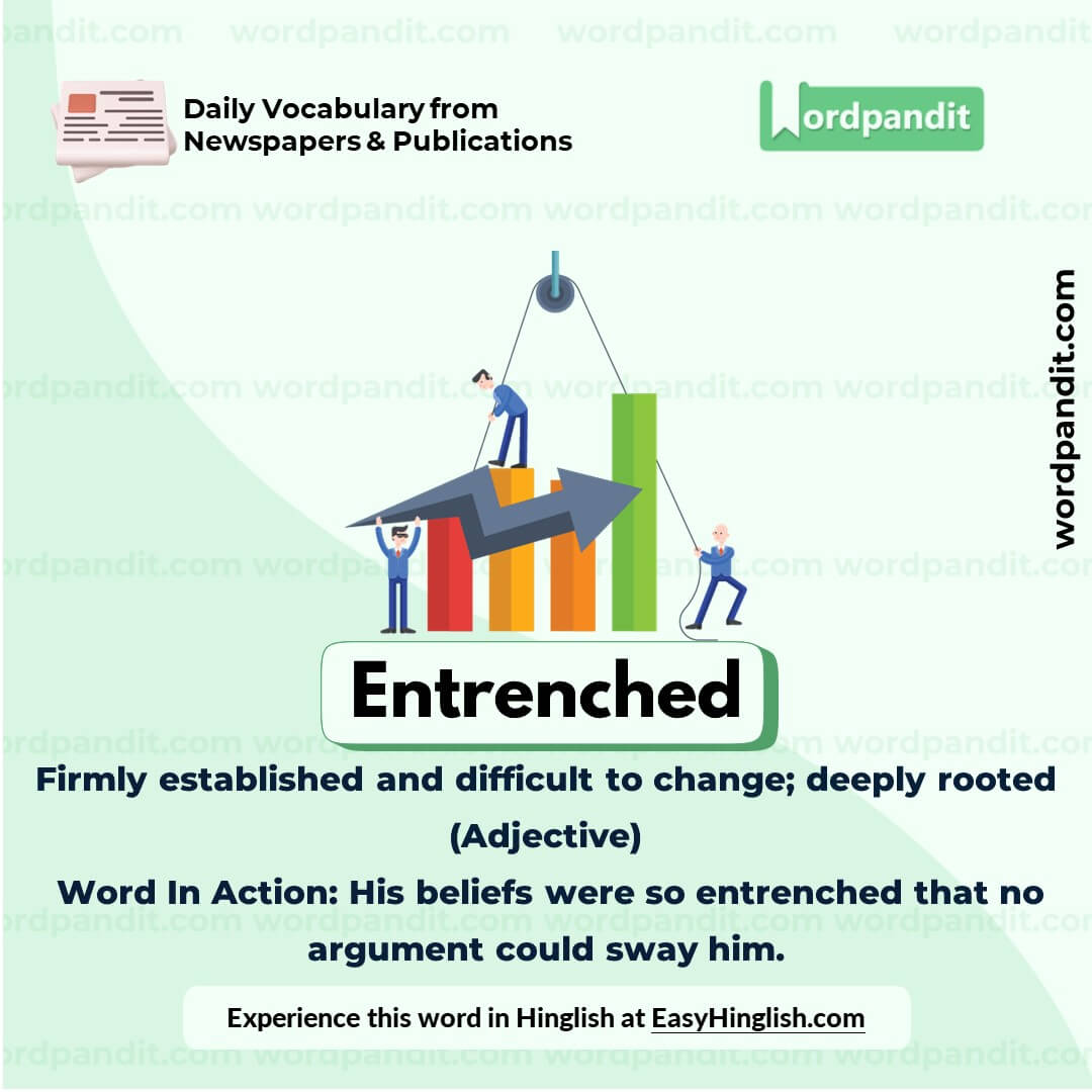 Entrenched Vocabulary Picture Entrenched Vocabulary Picture