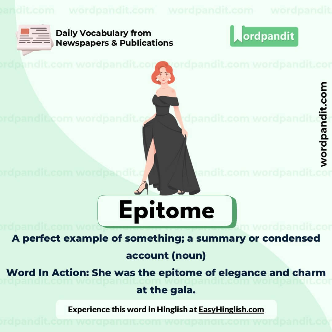 Epitome Vocabulary Post Epitome Vocabulary Post