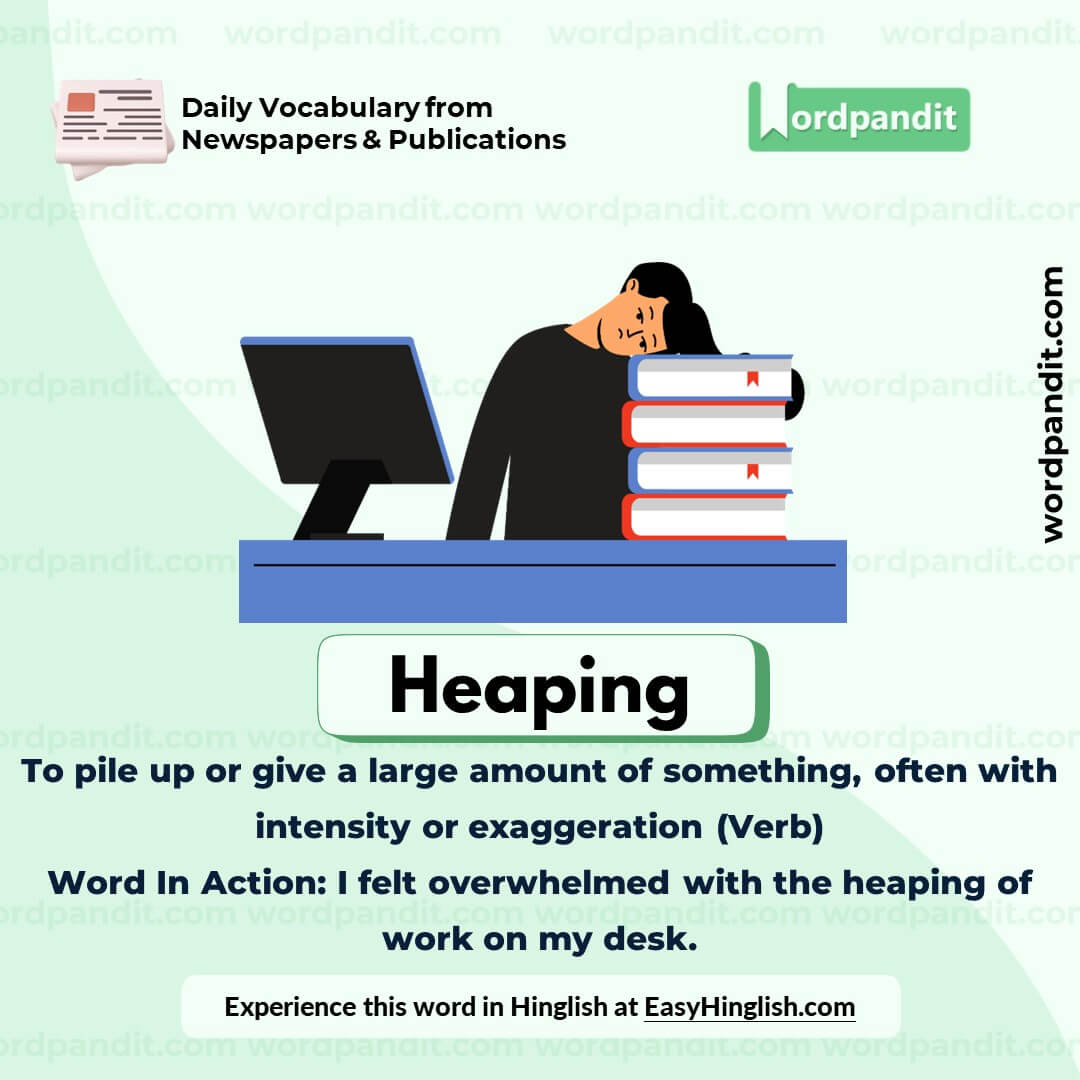 Heaping Vocabulary Post Heaping Vocabulary Post