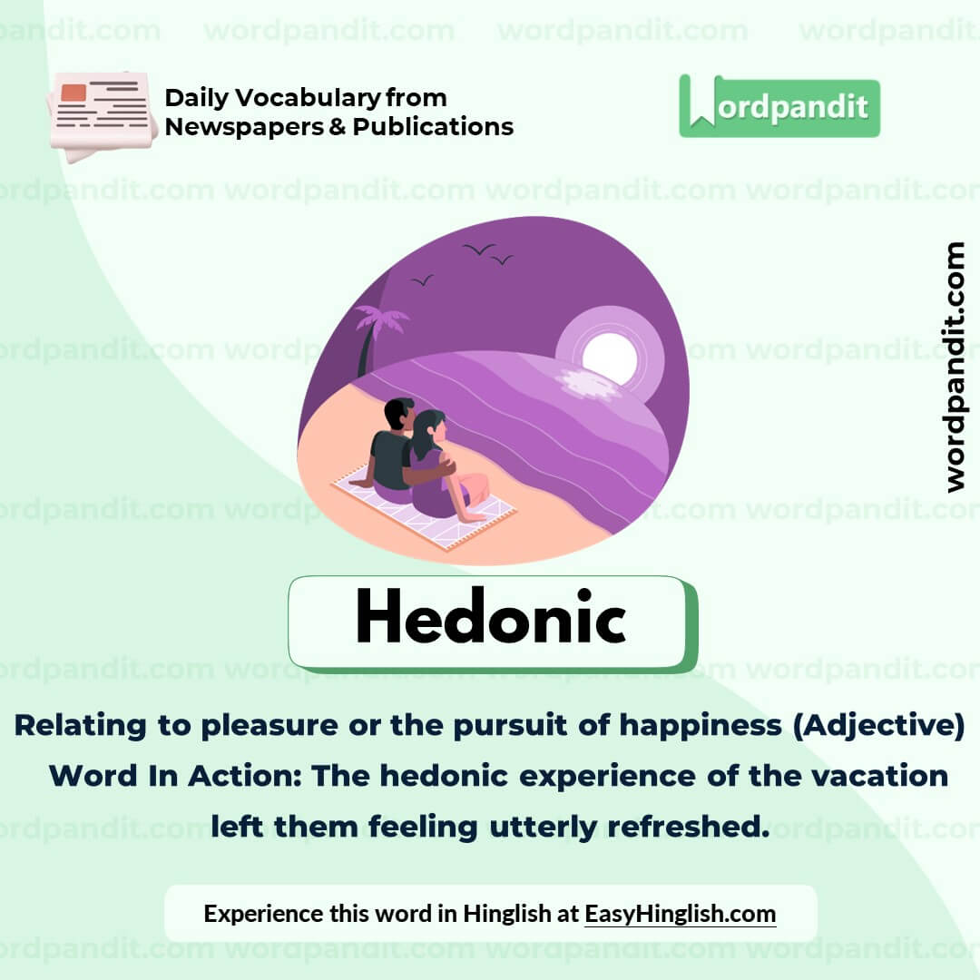 Hedonic Vocabulary Post Hedonic Vocabulary Post