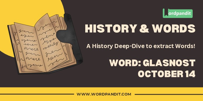 History & Words Glasnost Word 14