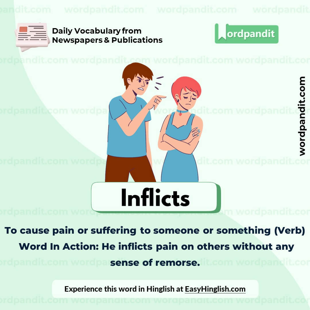 Inflicts Vocabulary Post Inflicts Vocabulary Post