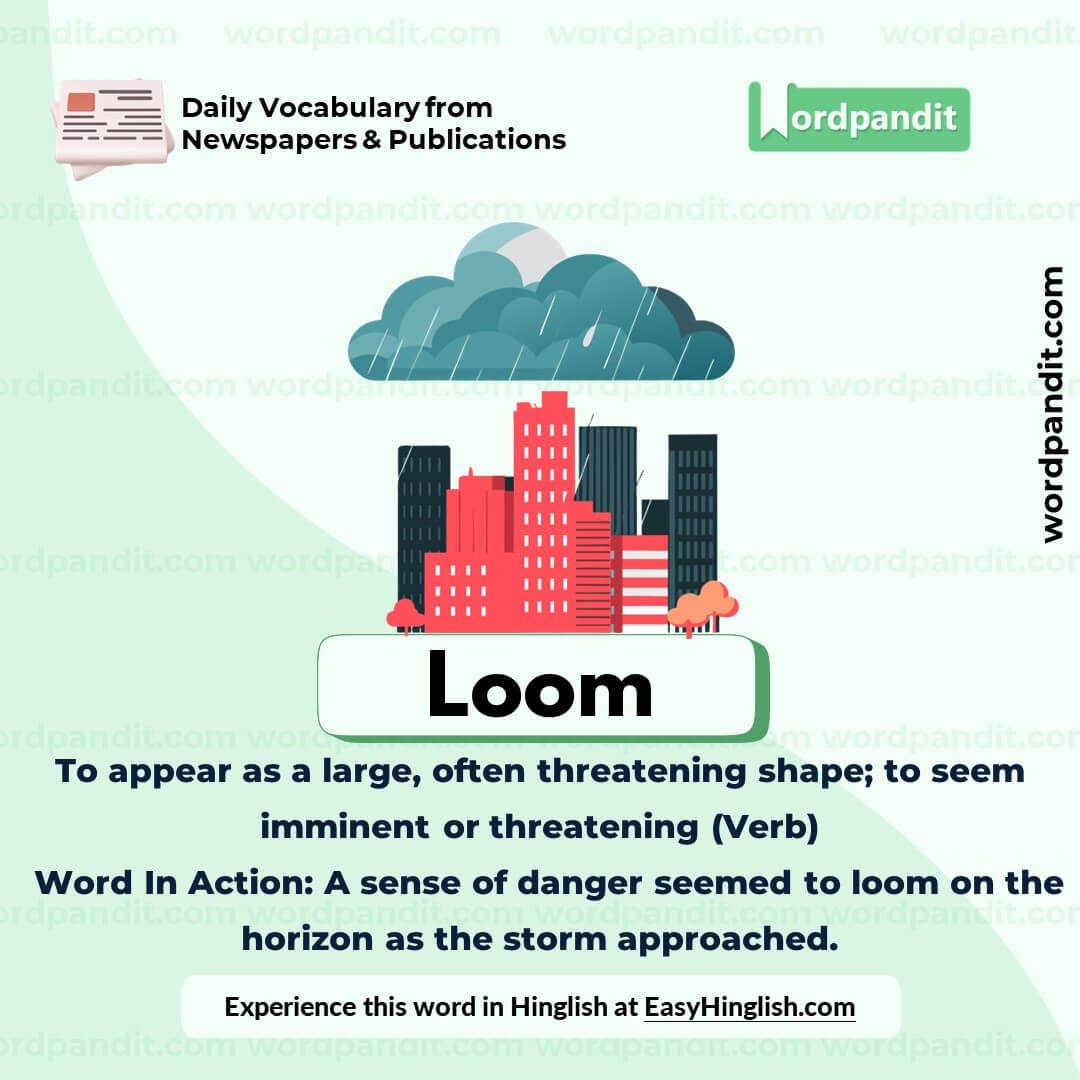 Loom Vocabulary Post Loom Vocabulary Post