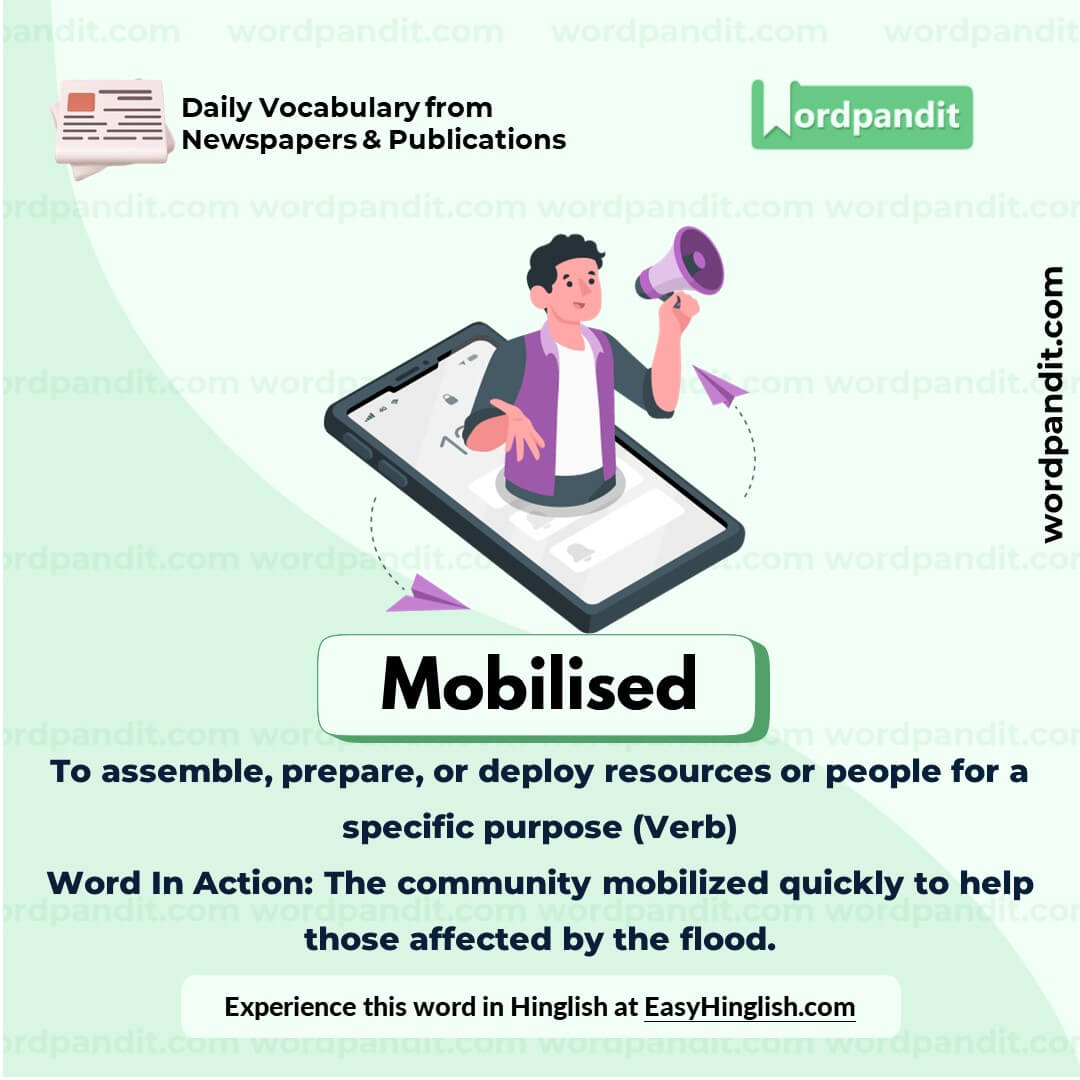 Mobilised Vocabulary Picture Mobilised Vocabulary Picture