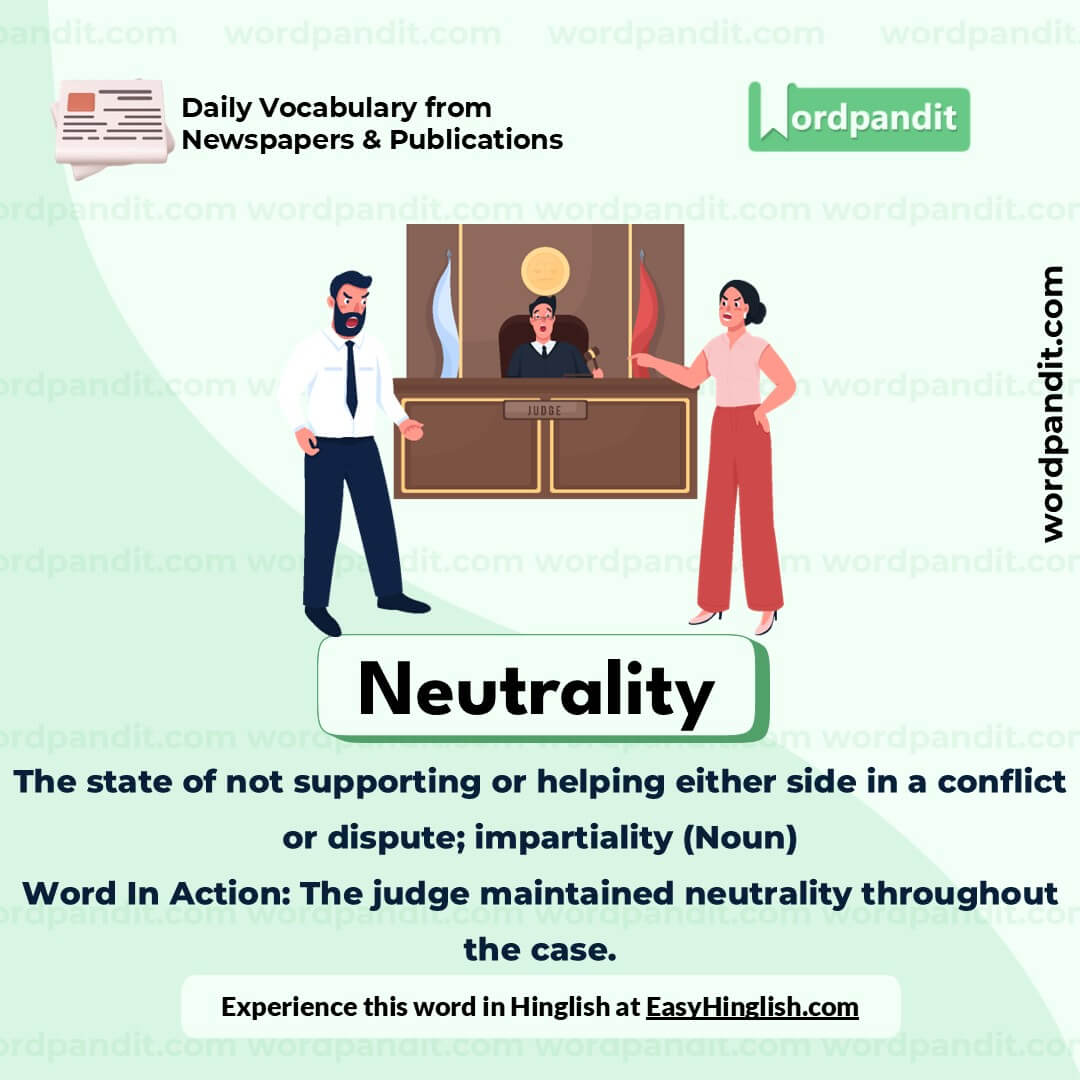 Neutrality Vocabulary Post Neutrality Vocabulary Post