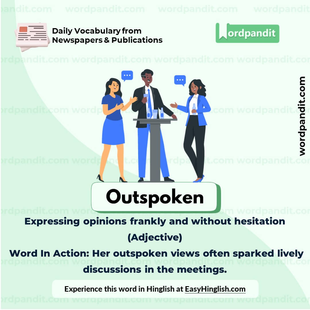 Outspoken Vocabulary Picture Outspoken Vocabulary Picture
