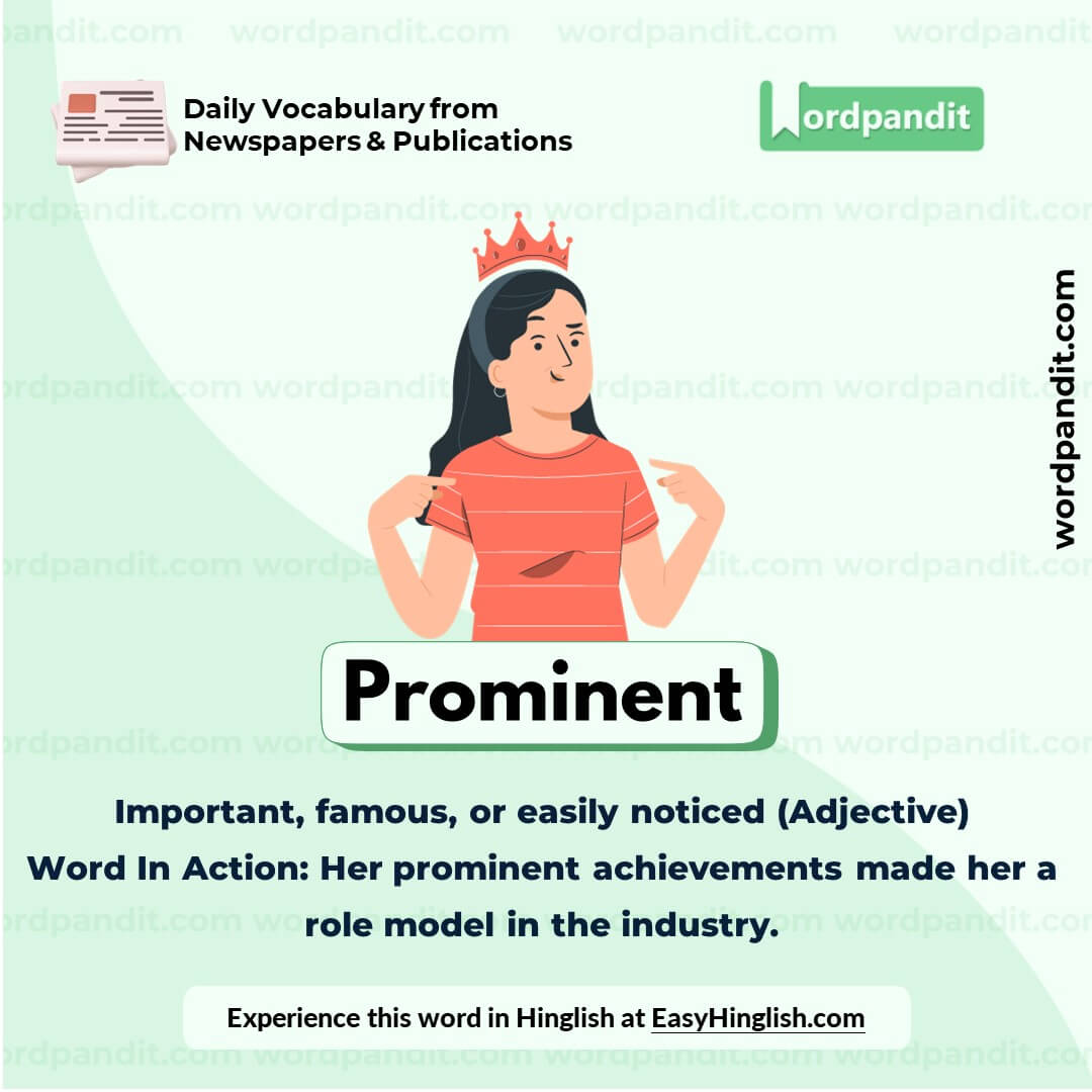 Prominent Vocabulary Picture Prominent Vocabulary Picture