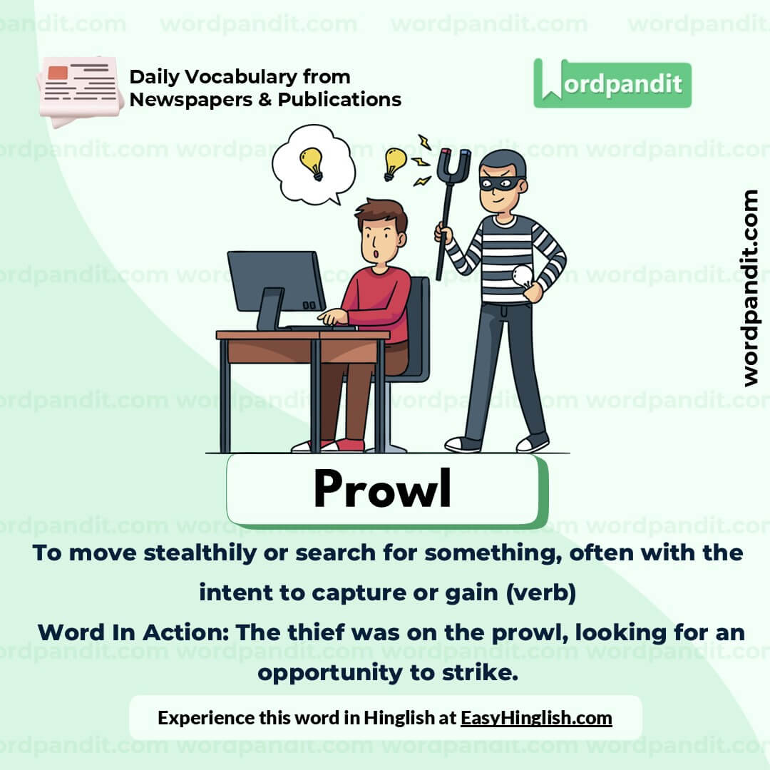 Prowl Vocabulary Post Prowl Vocabulary Post