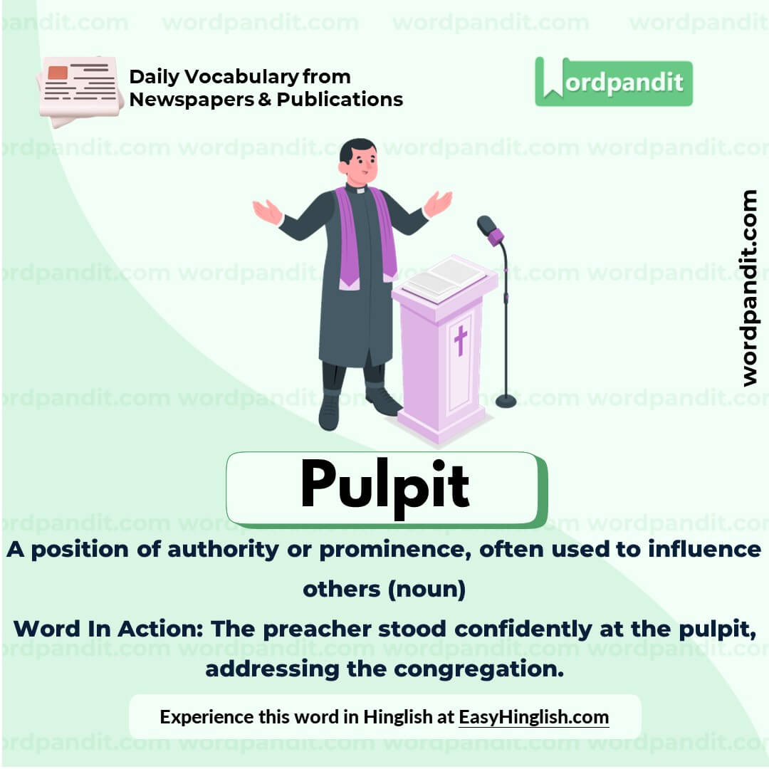 Pulpit Vocabulary Picture Pulpit Vocabulary Picture