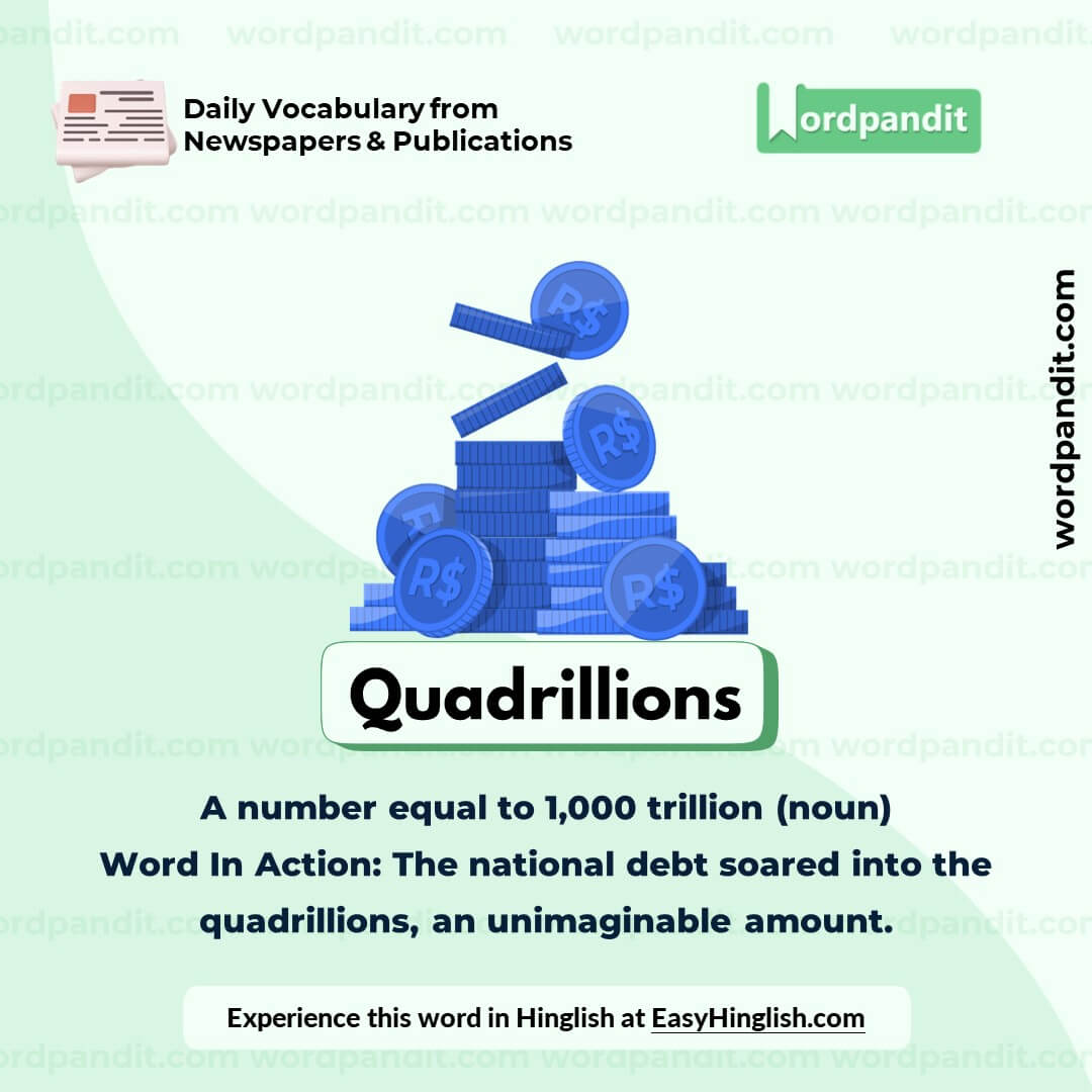 Quadrillions Vocabulary Post Quadrillions Vocabulary Post