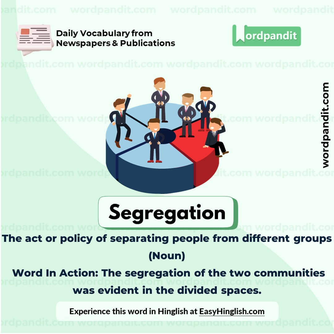 Segregation Vocabulary Picture Segregation Vocabulary Picture