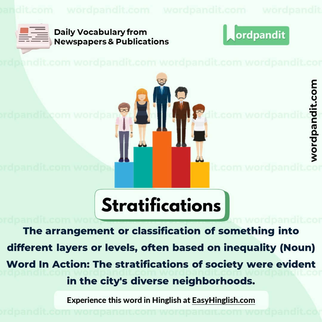 Stratifications Vocabulary Post Stratifications Vocabulary Post