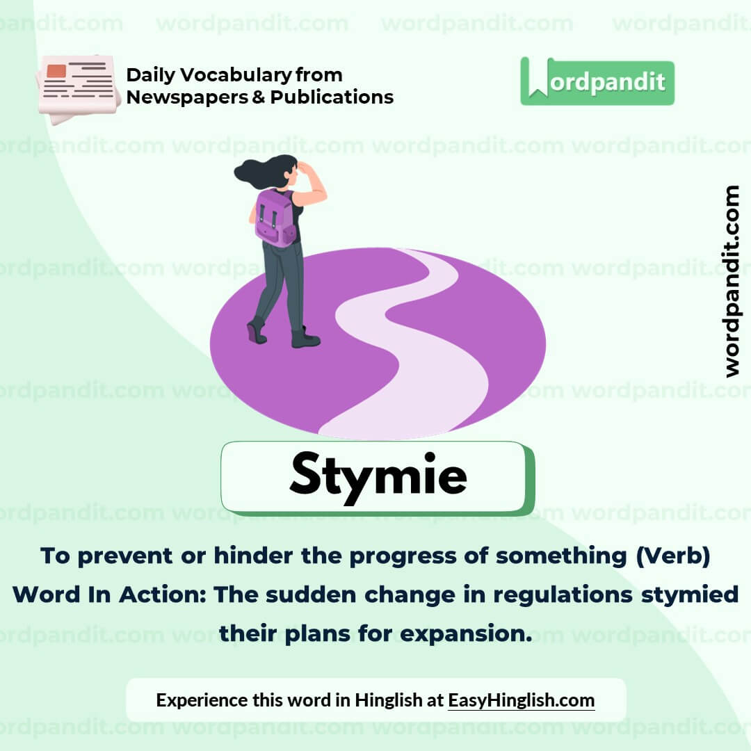 Stymie Vocabulary Post Stymie Vocabulary Post