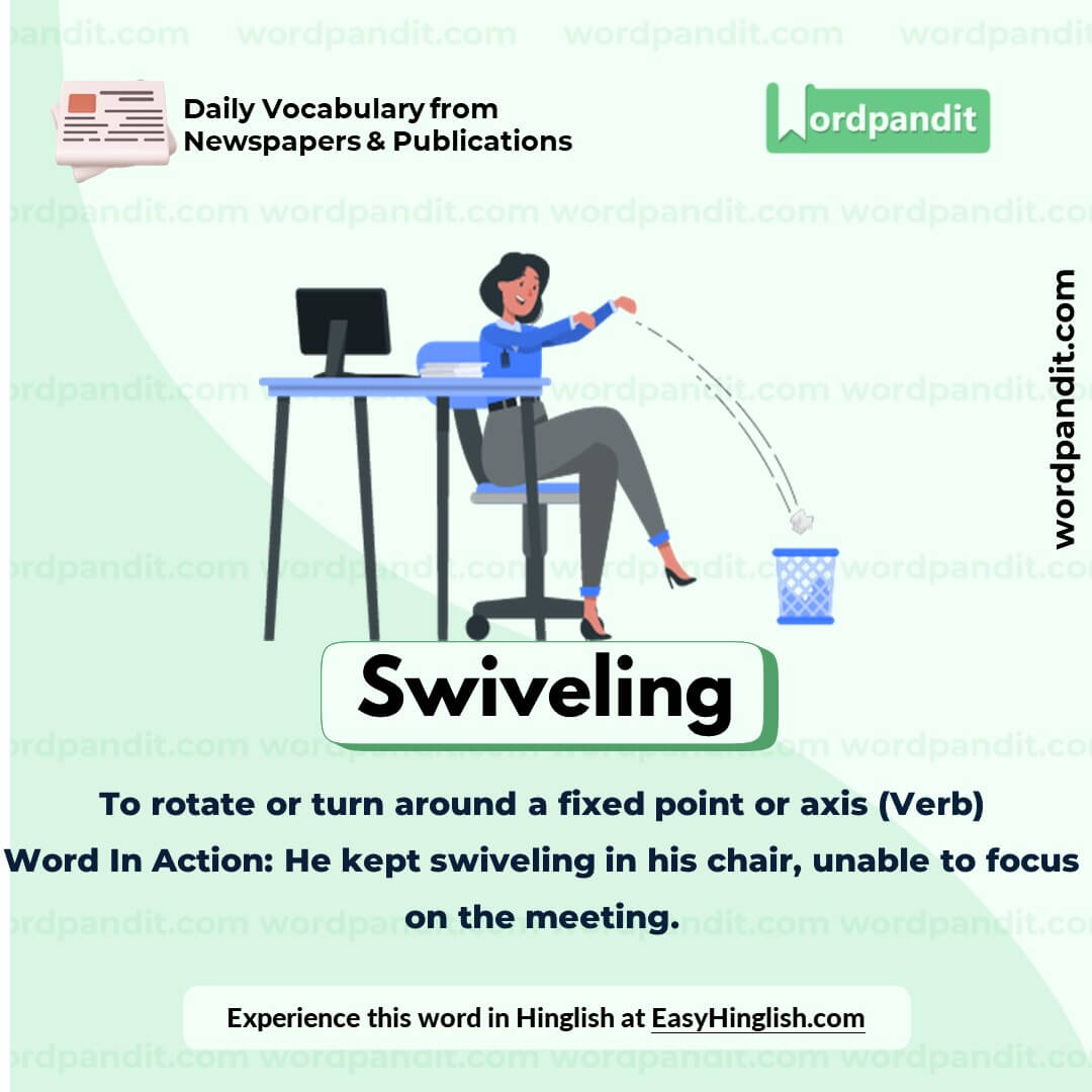 Swiveling Vocabulary Picture Swiveling Vocabulary Picture