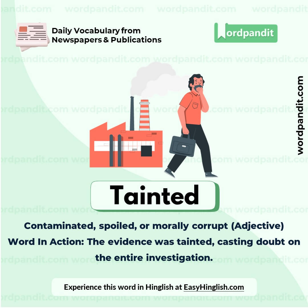 Tainted Vocabulary Picture Tainted Vocabulary Picture