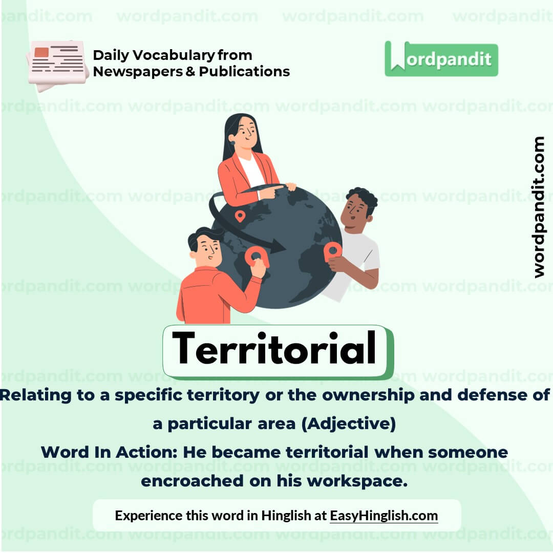 Territorial Vocabulary Picture Territorial Vocabulary Picture