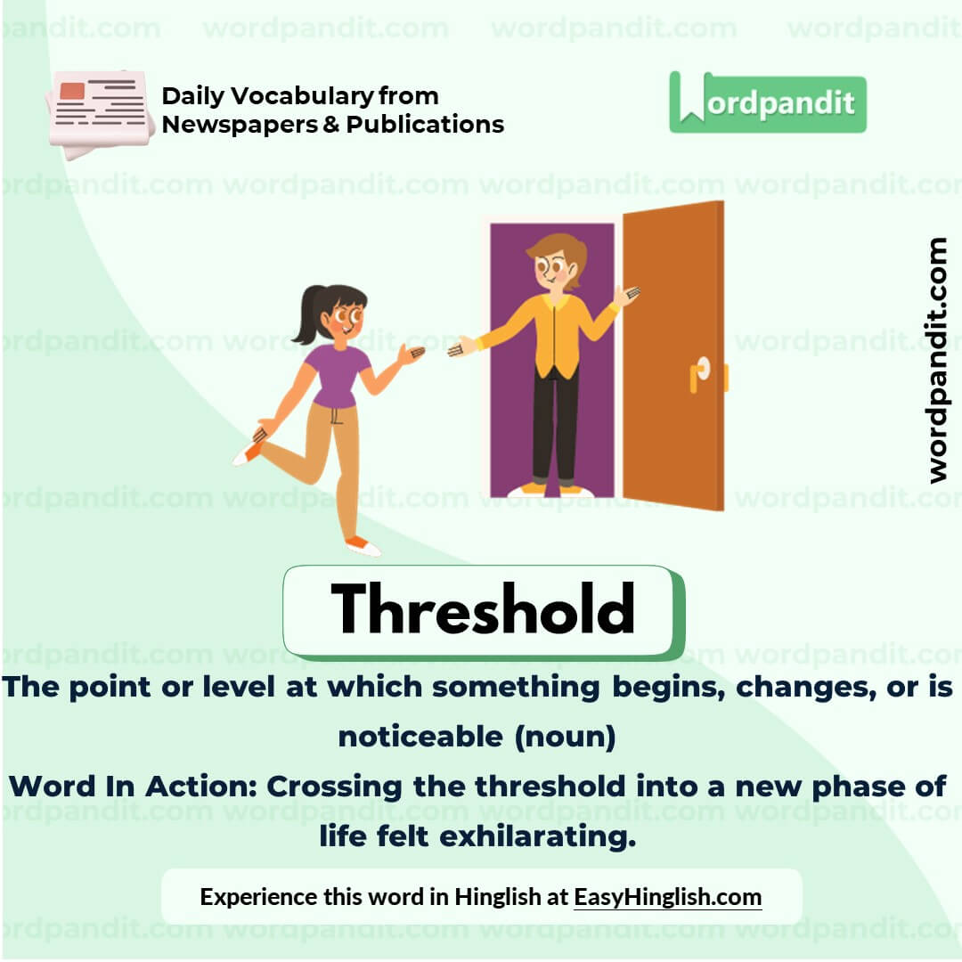 Threshold Vocabulary Picture Threshold Vocabulary Picture