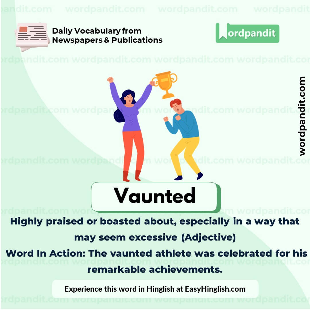 Vaunted Vocabulary Picture Vaunted Vocabulary Picture