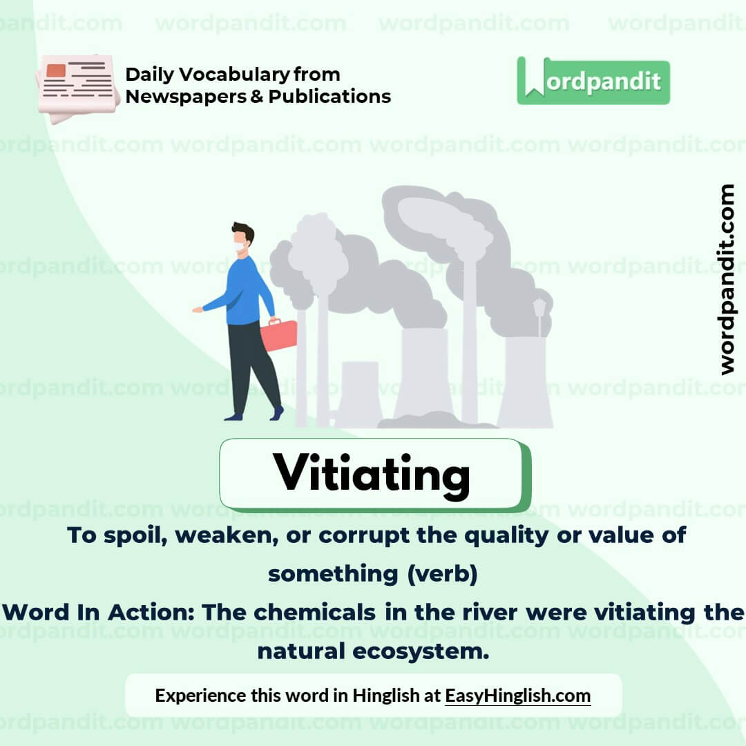 Vitiating Vocabulary Post Vitiating Vocabulary Post