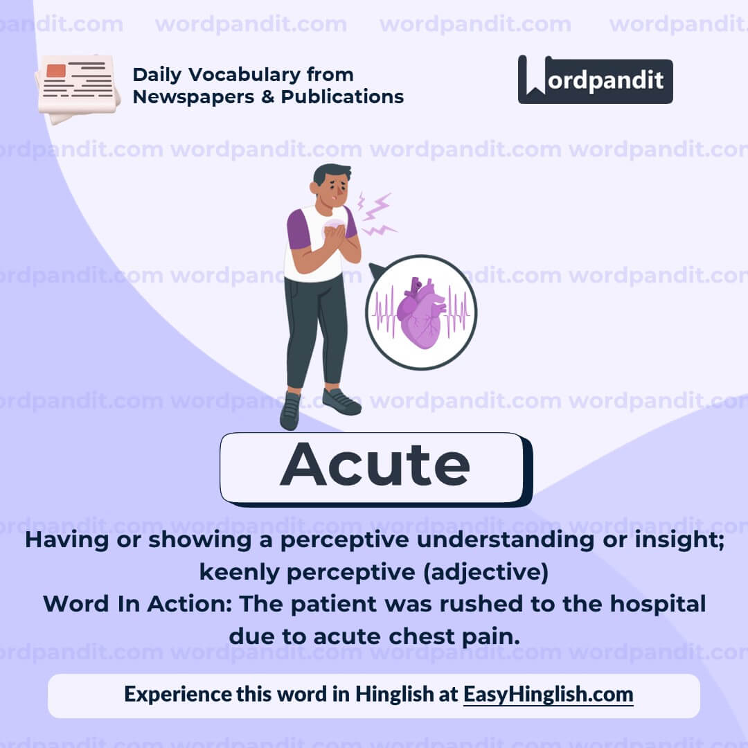 Acute Vocabulary Post
