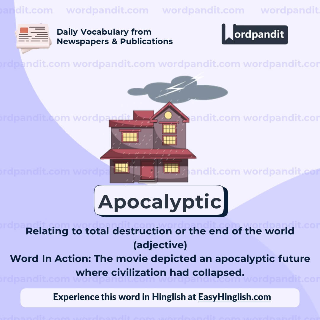 Apocalyptic Vocabulary Post
