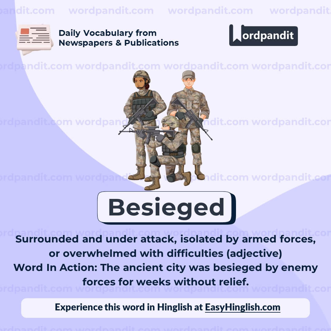 Besieged Vocabulary Post