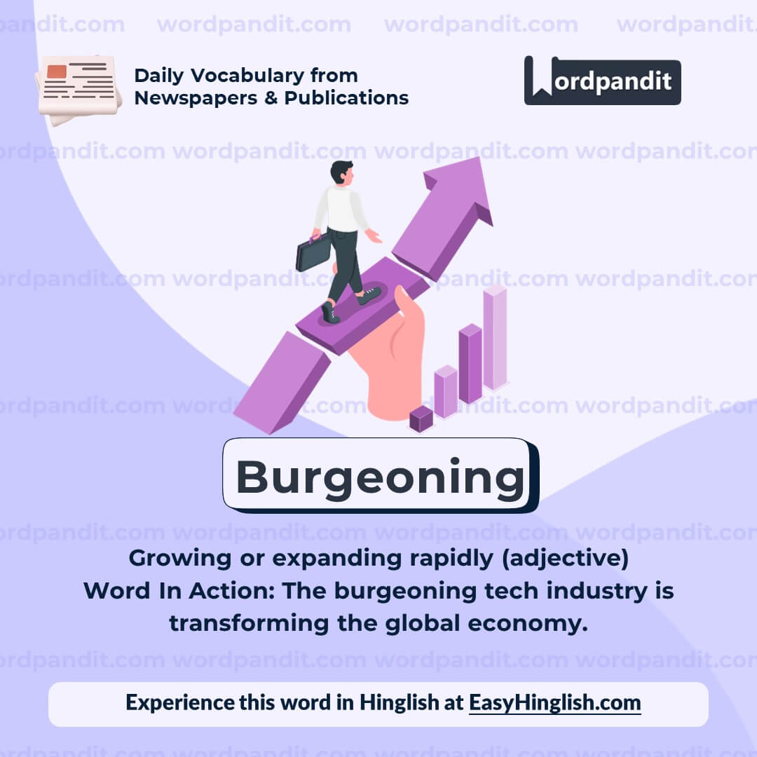 Burgeoning Vocabulary Post