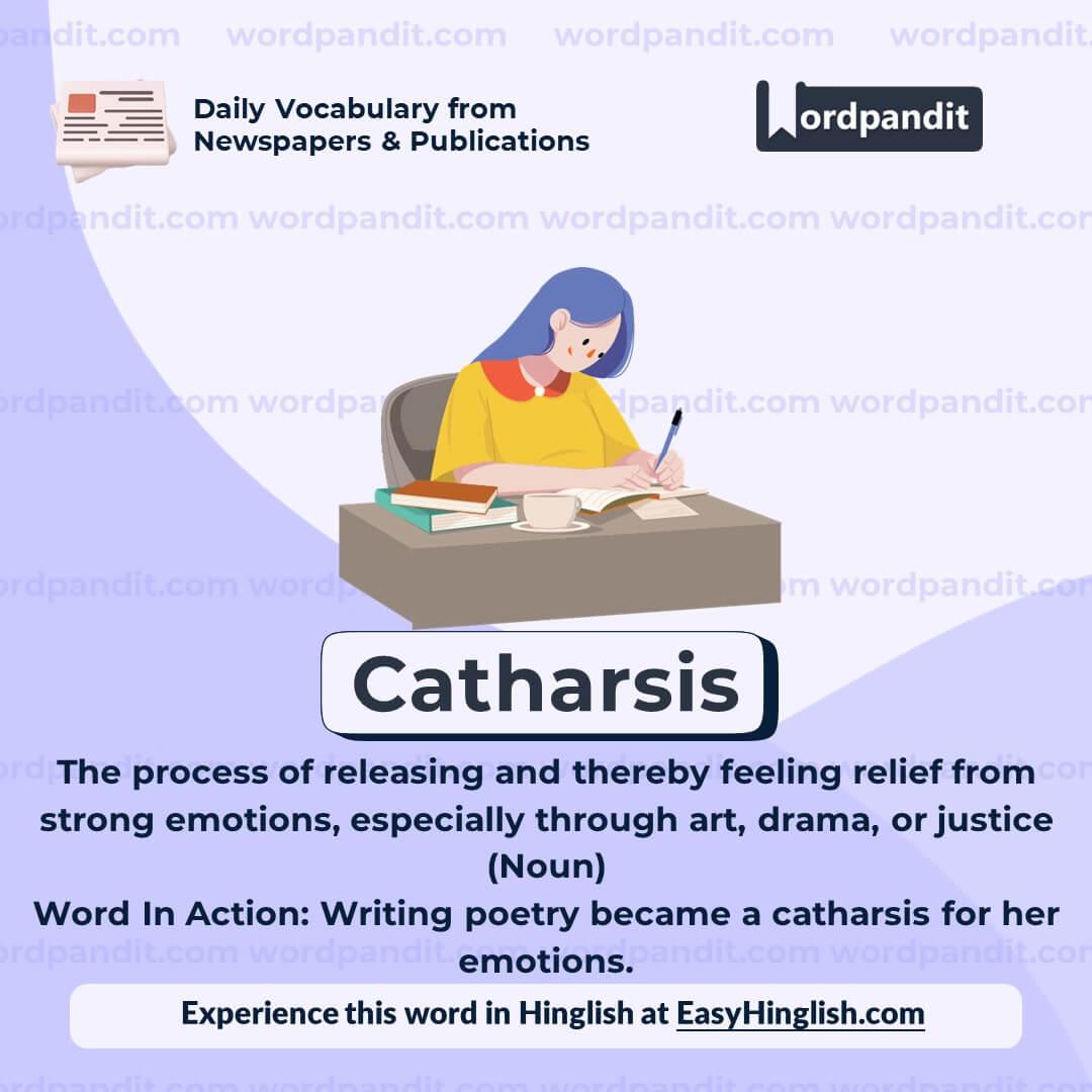 Catharsis Vocabulary Post