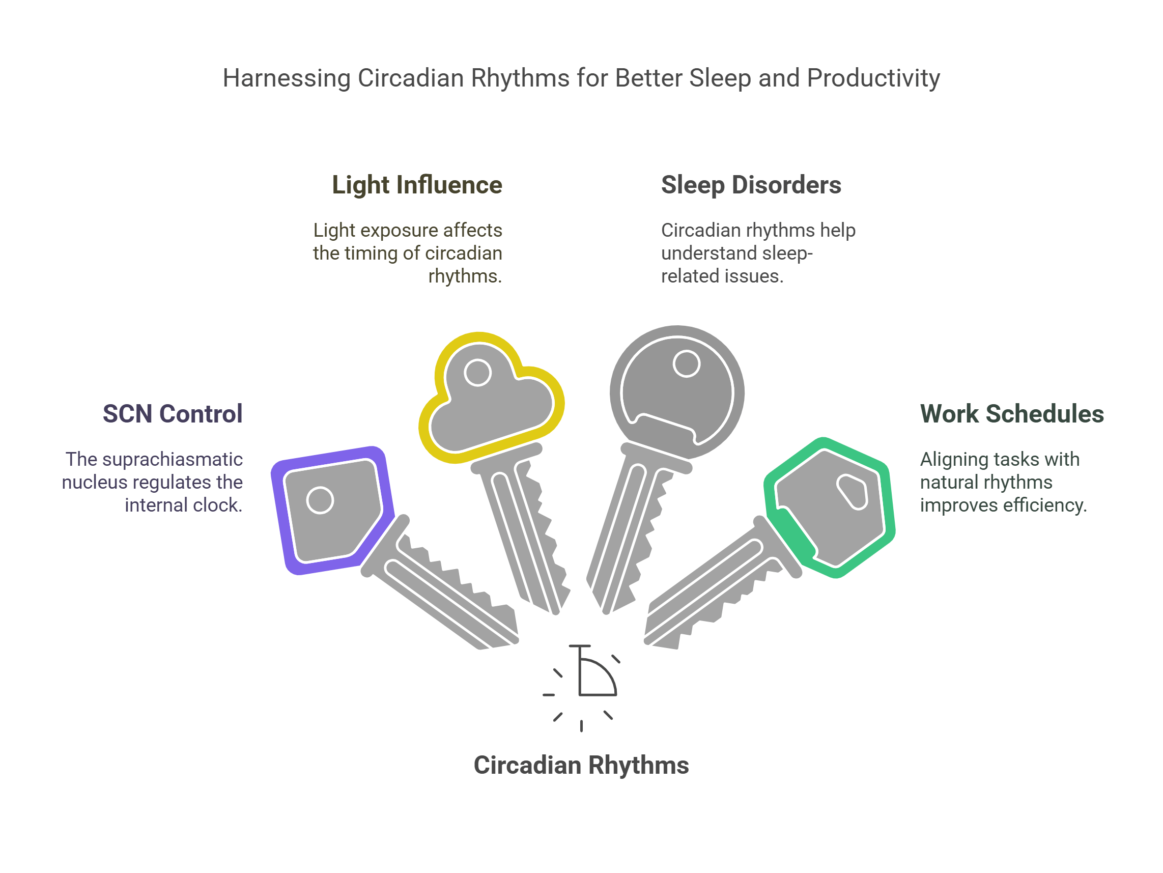 Circadian Rhythms Enhancing Sleep And Productivity