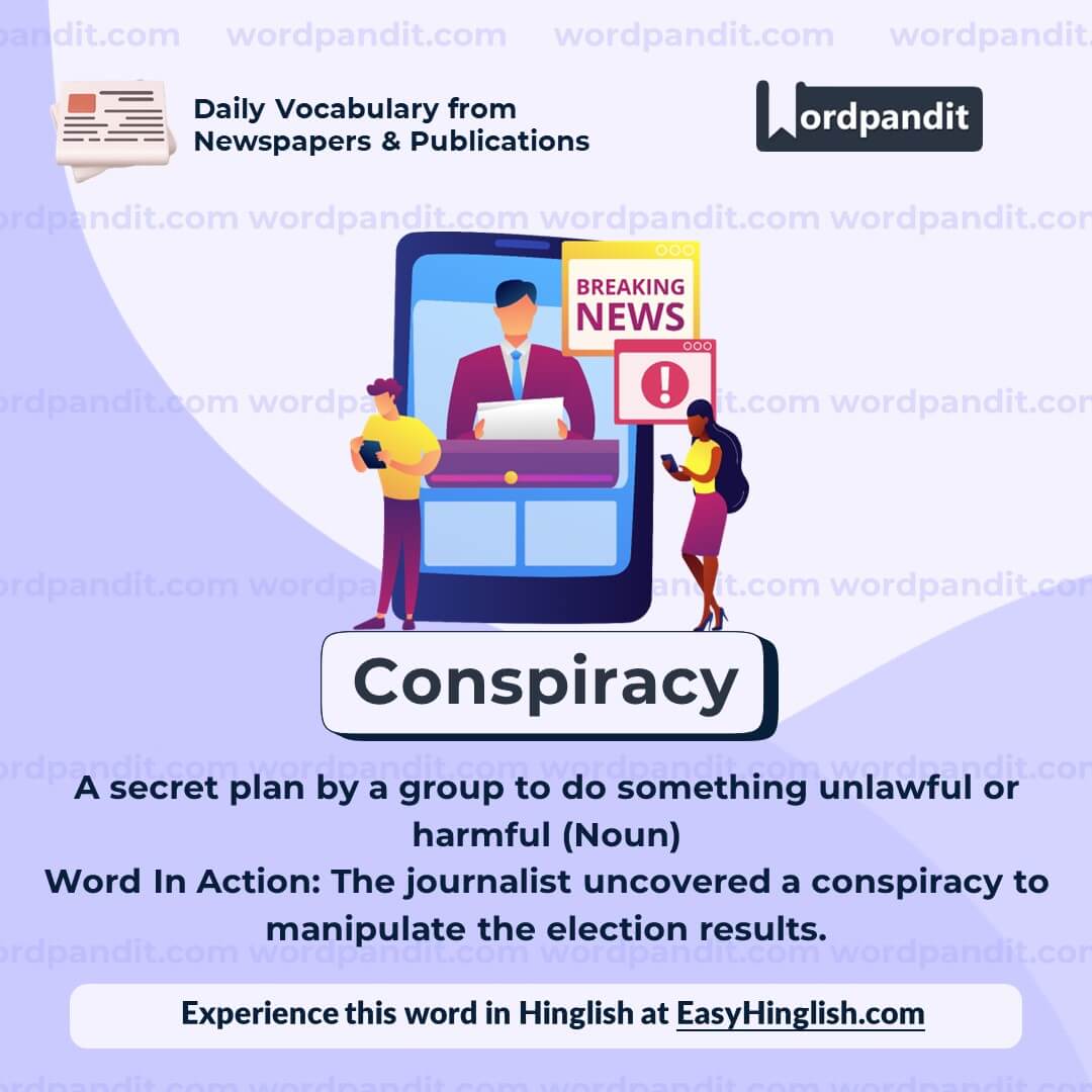 Conspiracy Vocabulary Post Conspiracy Vocabulary Post