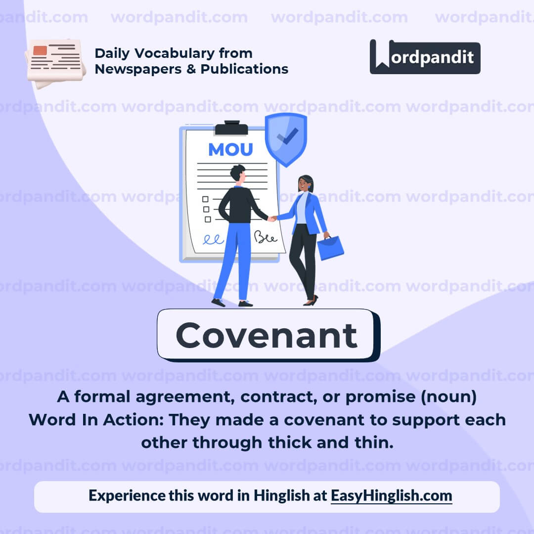 Covenant Vocabulary Post Covenant Vocabulary Post